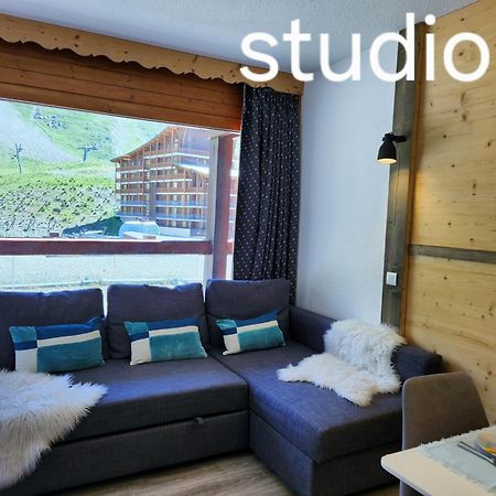 Arc 2000 - Appartement Ou Studio Avec Balcon Et Vue Les Arcs  Bagian luar foto