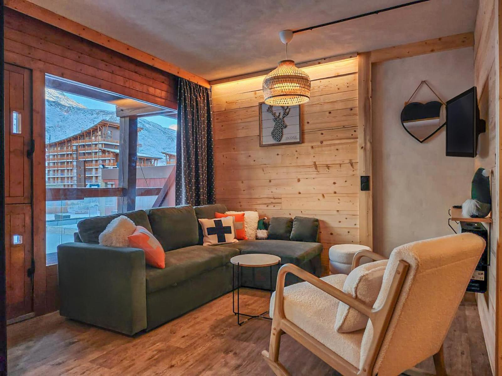 Arc 2000 - Appartement Ou Studio Avec Balcon Et Vue Les Arcs  Bagian luar foto