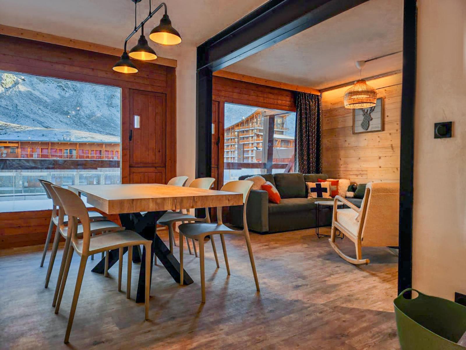 Arc 2000 - Appartement Ou Studio Avec Balcon Et Vue Les Arcs  Bagian luar foto