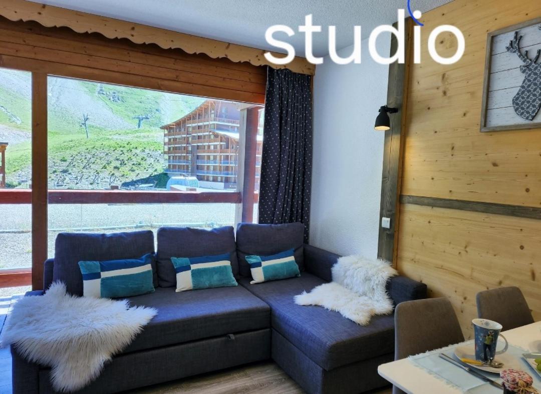 Arc 2000 - Appartement Ou Studio Avec Balcon Et Vue Les Arcs  Bagian luar foto