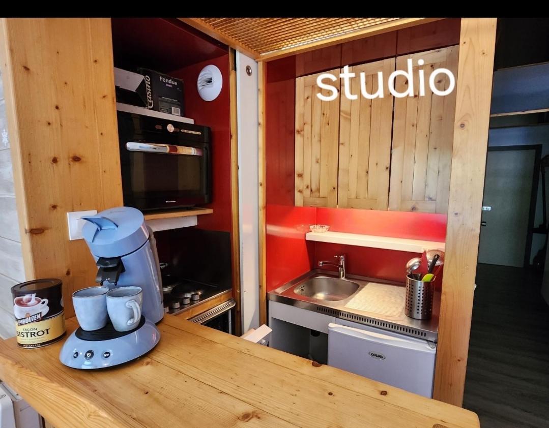 Arc 2000 - Appartement Ou Studio Avec Balcon Et Vue Les Arcs  Bagian luar foto